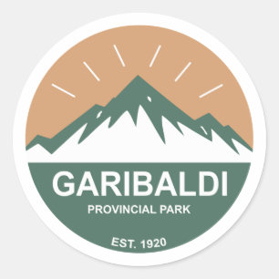 Sticker Rond Parc provincial de Garibaldi