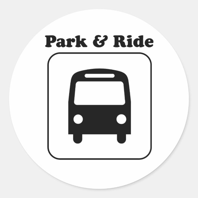 Sticker Rond Parc relais (Devant)