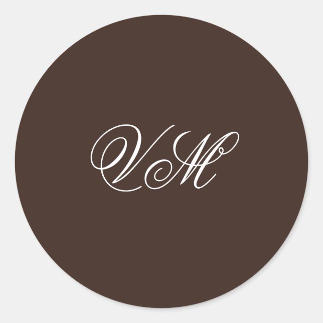 Sticker Rond Parcourir le Mariage Amour (Devant)