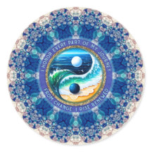 Parcours d'ascension Équilibre Aqua Bleu Affirmati