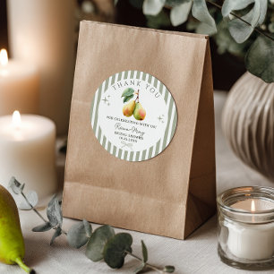 Sticker Rond Parfait Paire Rétro Ancienne Argent Mariage