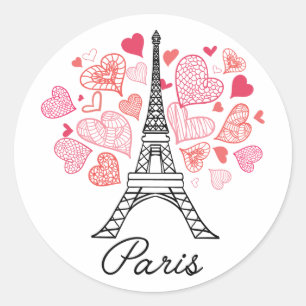 Sticker Rond Paris
