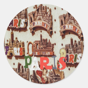Sticker Rond paris