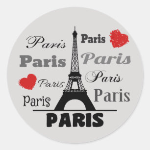 Sticker Rond Paris