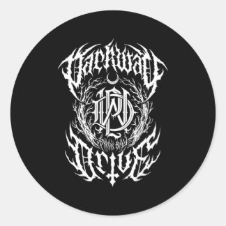 Sticker Rond Parkway Drive Marchandises officielles Métal Crest