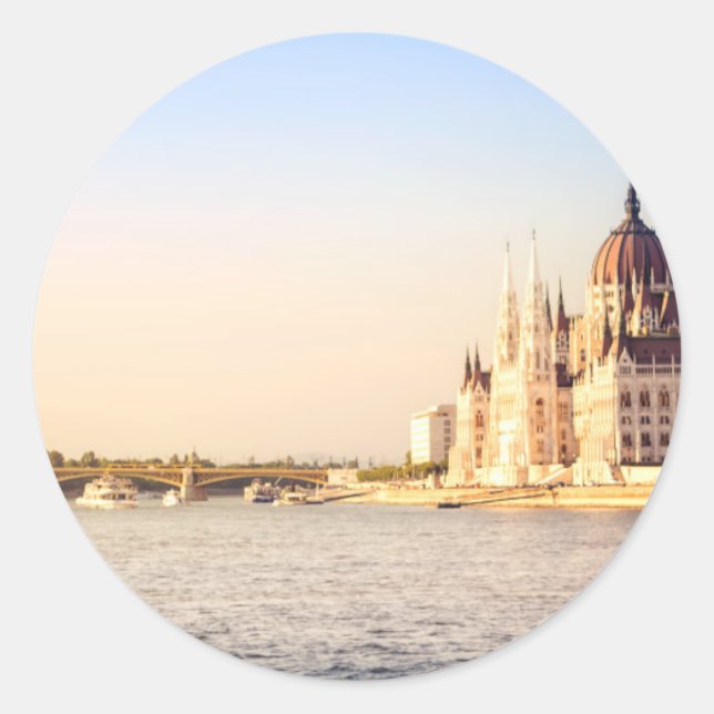 Sticker Rond Parliament (Devant)