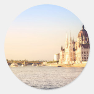 Sticker Rond Parliament