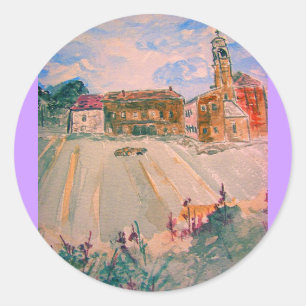 Sticker Rond parme italie