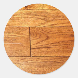Sticker Rond Parquet