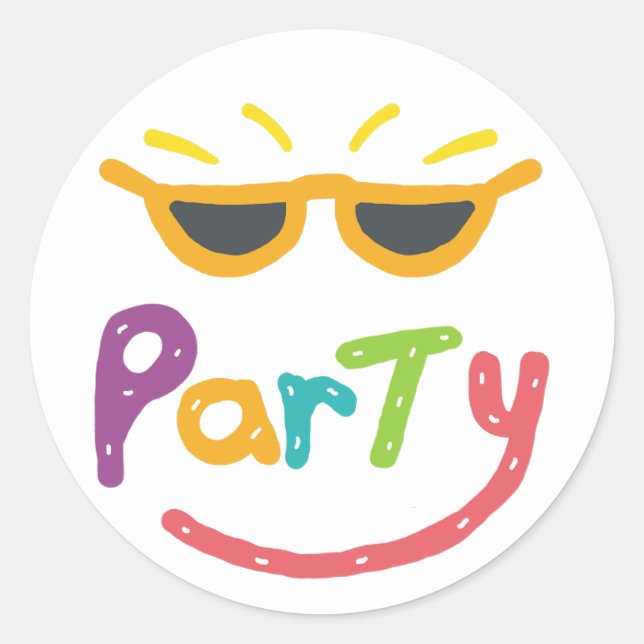 Sticker Rond Parti (Devant)