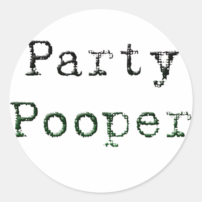 Sticker Rond Parti (Devant)