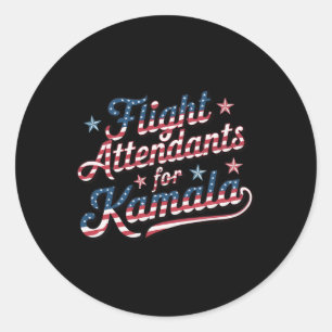 Sticker Rond Participants À Kamala Kamala Harris Président 2024