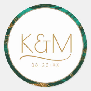 Sticker Rond Parties scintillant Abstraite Strata Bordure Maria