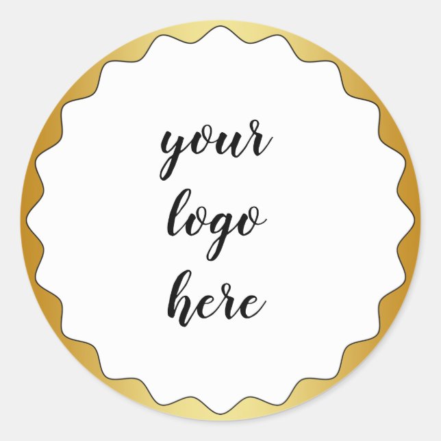 Sticker Rond Parties scintillant de bordure des anneaux de cerc (Devant)