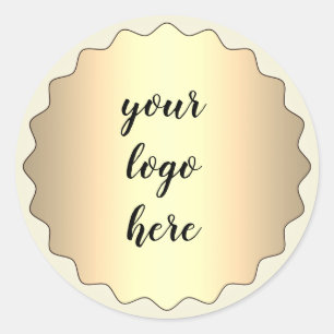 Sticker Rond Parties scintillant de bordure des anneaux de cerc