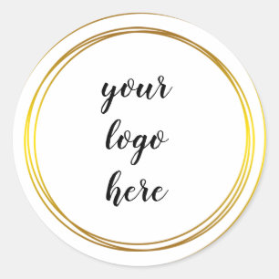 Sticker Rond Parties scintillant de bordure des anneaux de cerc