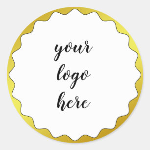 Sticker Rond Parties scintillant de bordure des anneaux de cerc