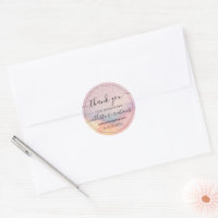Parties scintillant rose chic Iridescente Merci ho