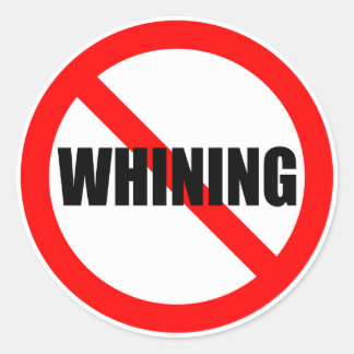 Sticker Rond Pas d'autocollant