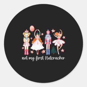 Sticker Rond Pas Ma Première Fée Sucre Ballet Casse-Noisette Pr
