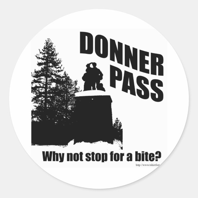 Sticker Rond Pass Donner (Devant)
