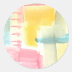 Sticker Rond Pastel Luxe I