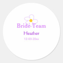 Pastel mauve fleurie bridesfemme mariée équipe boh