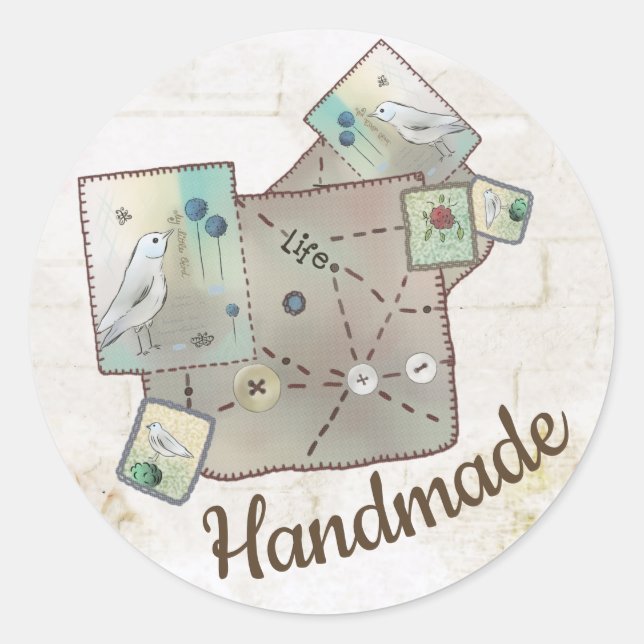 Sticker Rond Patch (Devant)