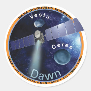 Sticker Rond Patch de mission Dawn