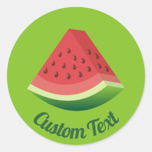 Sticker Rond Pâte de melon