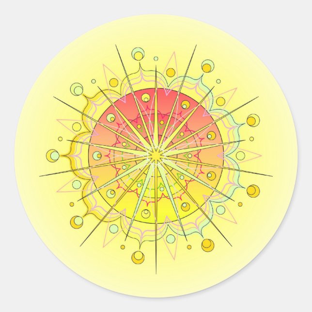 Sticker Rond Patience4 (Devant)