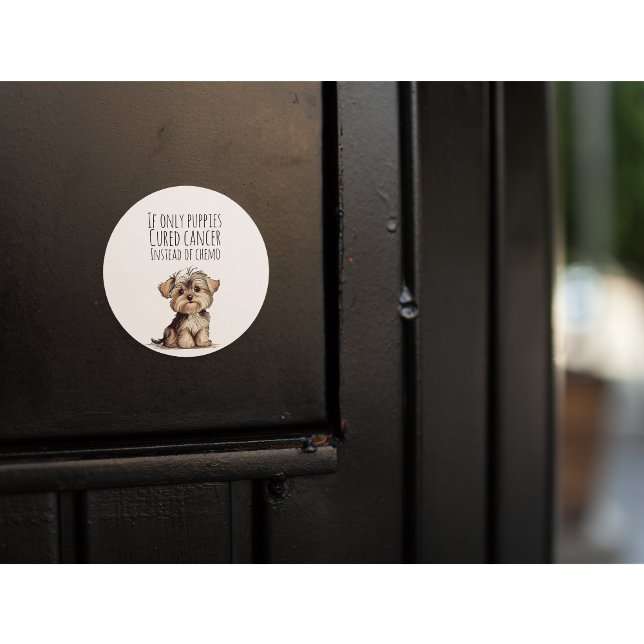 Sticker Rond Patient du cancer (Créateur téléchargé)