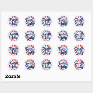 Sticker Rond Patriot Pop !