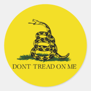 Sticker Rond Patriotique