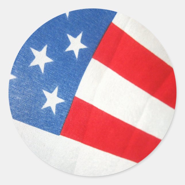 Sticker Rond Patriotisme (Devant)