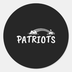 Sticker Rond Patriots Henry Comté Jour A