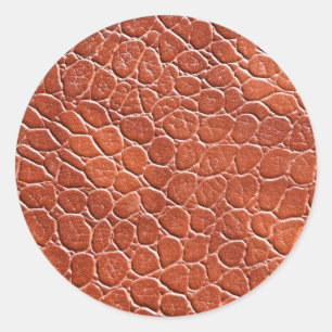 Sticker Rond Patterns de Leather