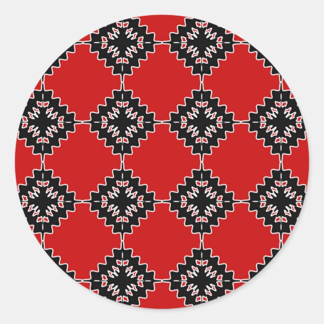 Sticker Rond Patters (Devant)