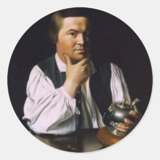 Sticker Rond Paul Revere