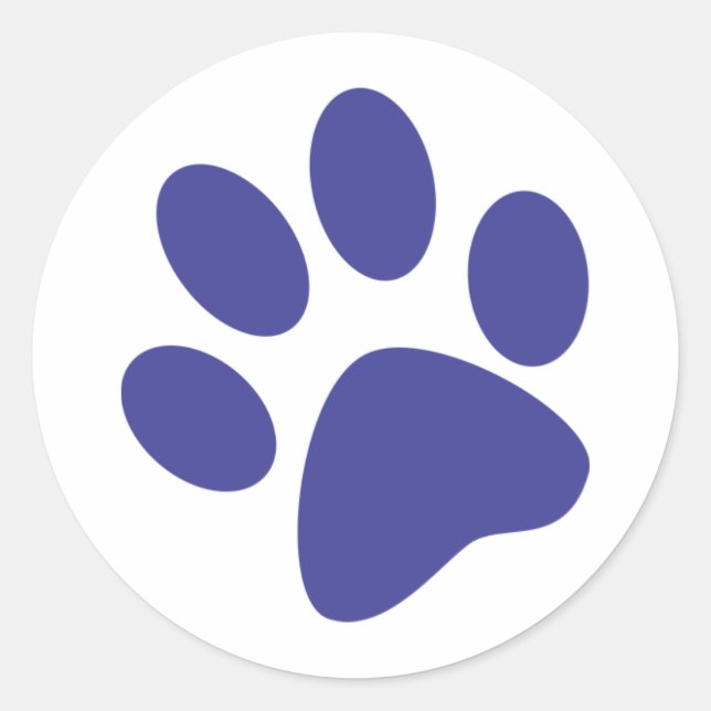 Sticker Rond Paw (Devant)