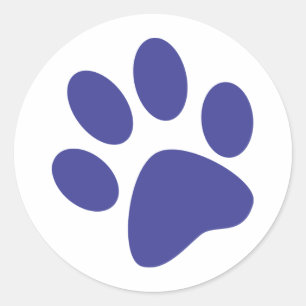 Sticker Rond Paw