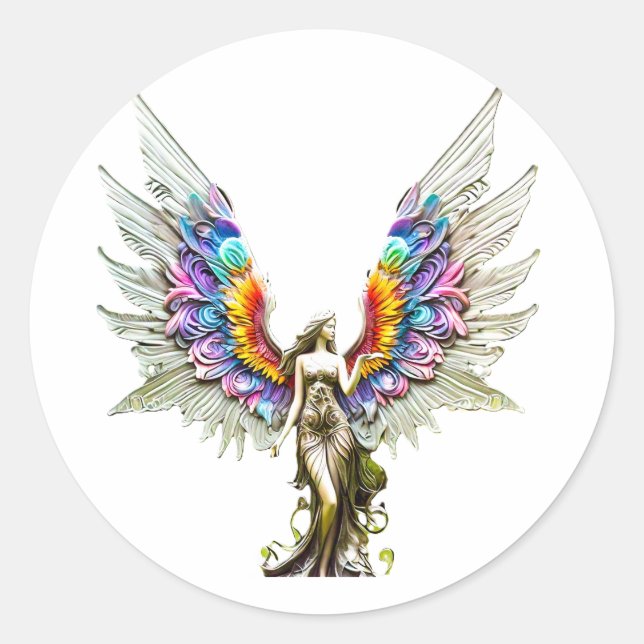 Sticker Rond Paxia WindchuperFairy (Devant)
