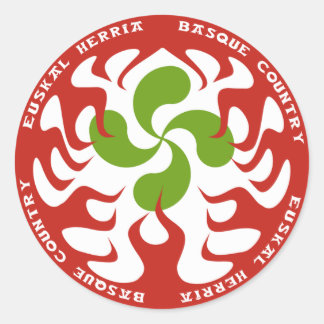 Sticker Rond pays basque