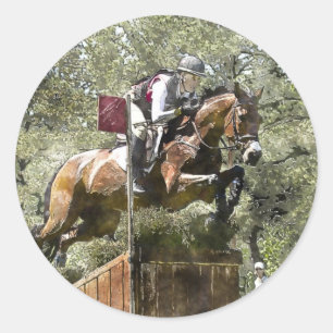 Sticker Rond Pays de la croix