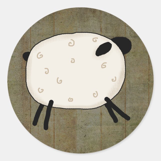 Sticker Rond Pays principal (Devant)