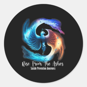 Sticker Rond Pcute Ss Cute Ssnix Montée De La Cendres Suicide P