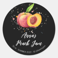 *~* Peach AP30 Congélations de confiture maison