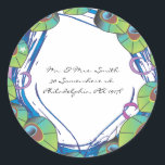 Sticker Rond Peacock Thème Faire-part de mariage Répondre autoc<br><div class="desc">BIENVENUE ! ! ! Je peux vous aider personnellement avec votre commande ! Demande-moi quoi que ce soit ! TOUT est personnalisable ! Toutes mes créations sont des oeuvres originales ONE-OF-A-KIND conçues par moi ! Vous ne pouvez les trouver ici ! La plupart sont créés à l'aide d'Adobe Illustrator ou...</div>