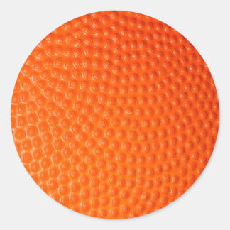Sticker Rond Peau de fermeture du basket-ball