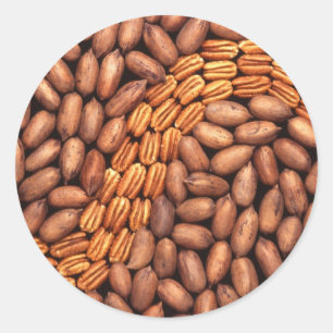 Sticker Rond Pecans